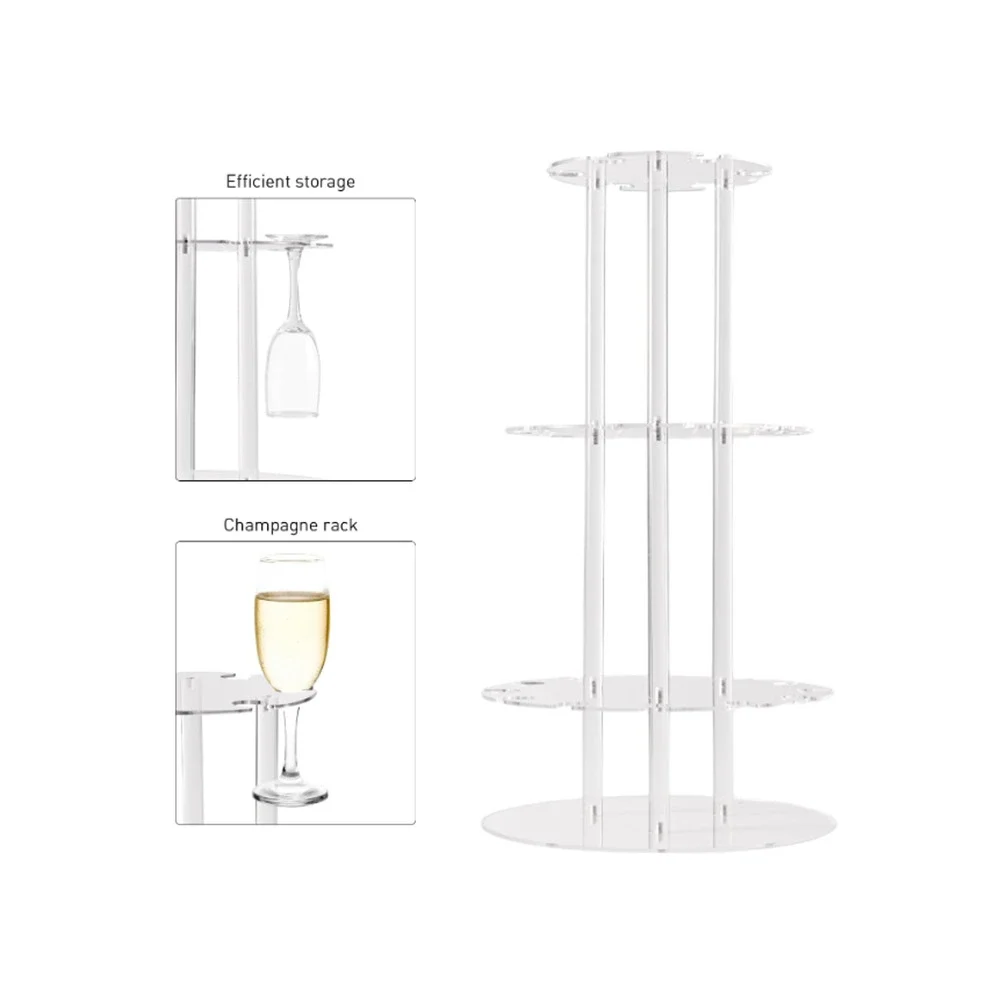Laumffon champagne tower